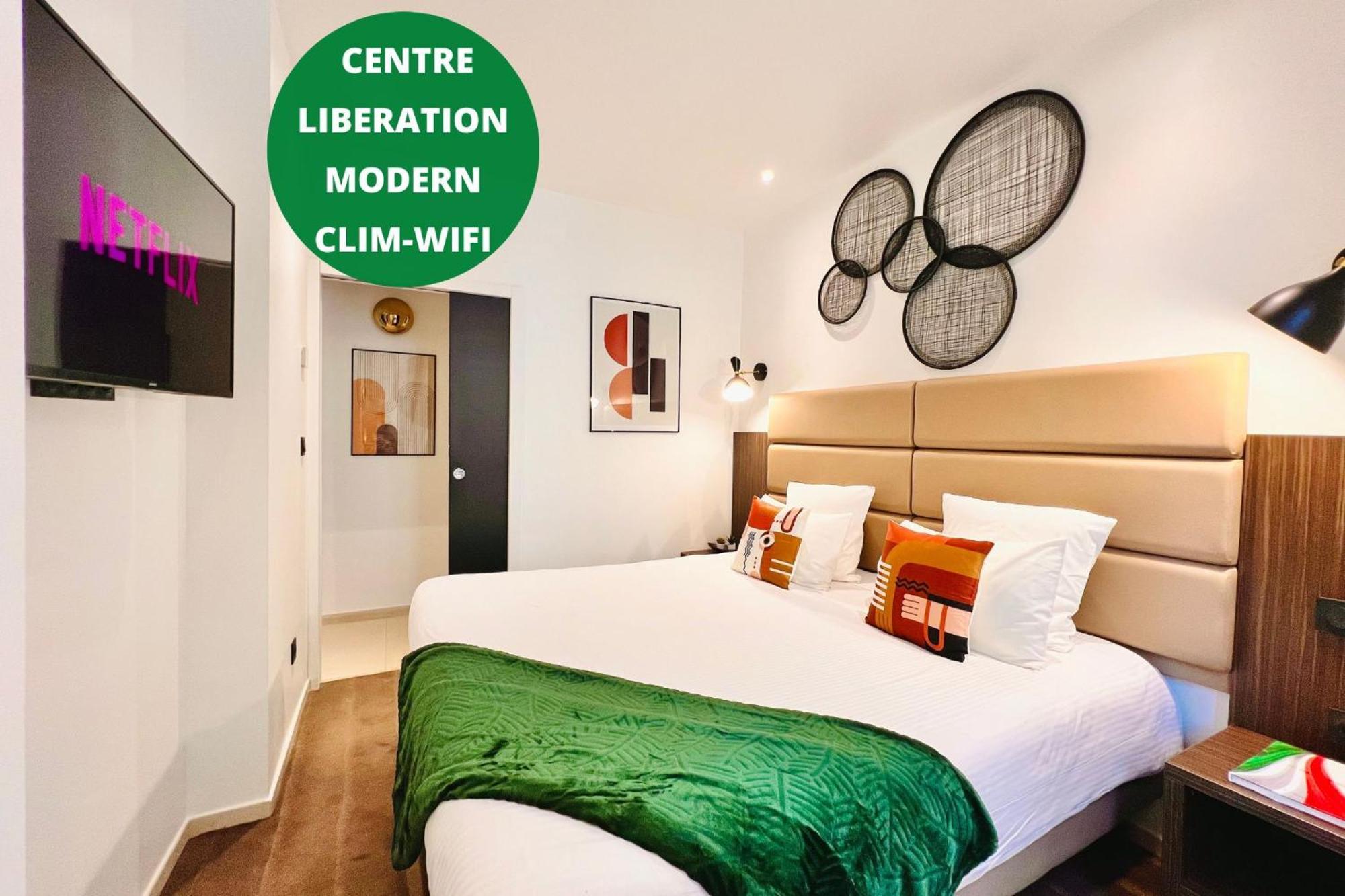 Apartment Malaussena - Reception 24&7 - Center Liberation Nice Buitenkant foto